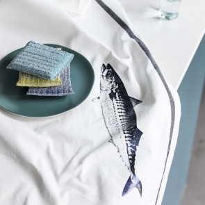 ΠΕΤΣΕΤΑ ΚΟΥΖΙΝΑΣ LA CERISE MAQUEREAU BRIGHT BLUE 50X70... 2