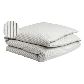 DUVET COVER LA CERISE LEONIE CAVIAR 220x240 100% ORGANIC...