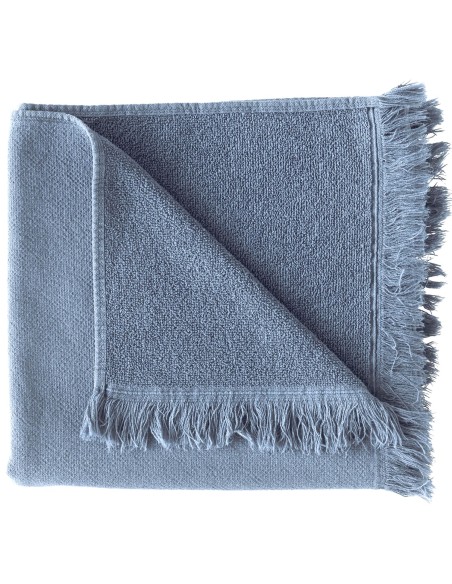 FACE TOWEL LA CERISE LUNA BLUETIFUL 50X100 100% ORGANIC COTTON