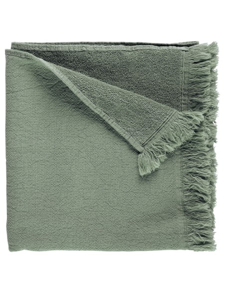 FACE TOWEL LA CERISE LUNA DETOX GREEN 50x100 100% ORGANIC COTTON
