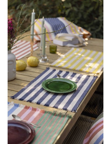 PLACEMAT YANIS MARINE 35X45 100% RECYCLED COTTON