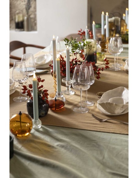 TABLECLOTH WINKLER GRACE GRACE AMANDE 140X250 100% COTTON