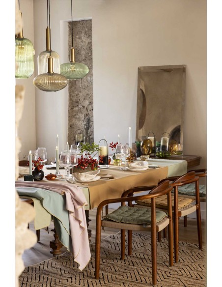 ΤΡΑΠΕΖΟΜΑΝΤΗΛΟ WINKLER GRACE PARME 170X300 100% ΒΑΜΒΑΚΙ