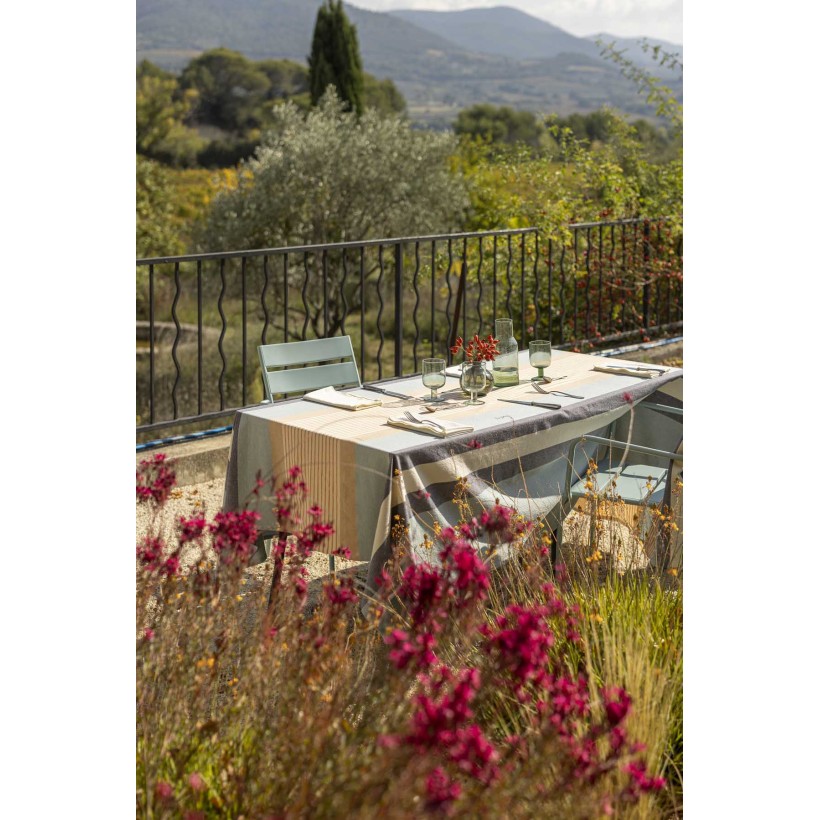 TABLECLOTH WINKLER YUNA TERRACOTTA...