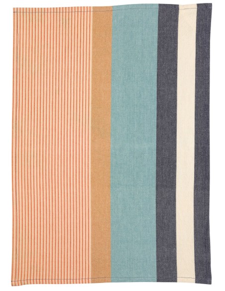 KITCHEN TOWEL WINKLER YUNA AZUR 50x70 100% RECYCLED COTTON