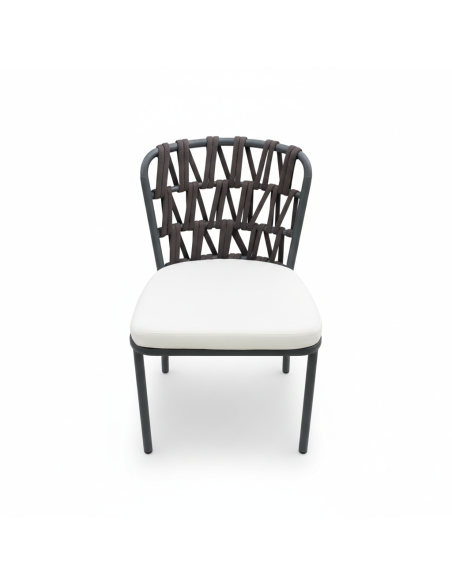 VOUTOUMI 39 50x56x78 CHAIR ALUM-ROPE