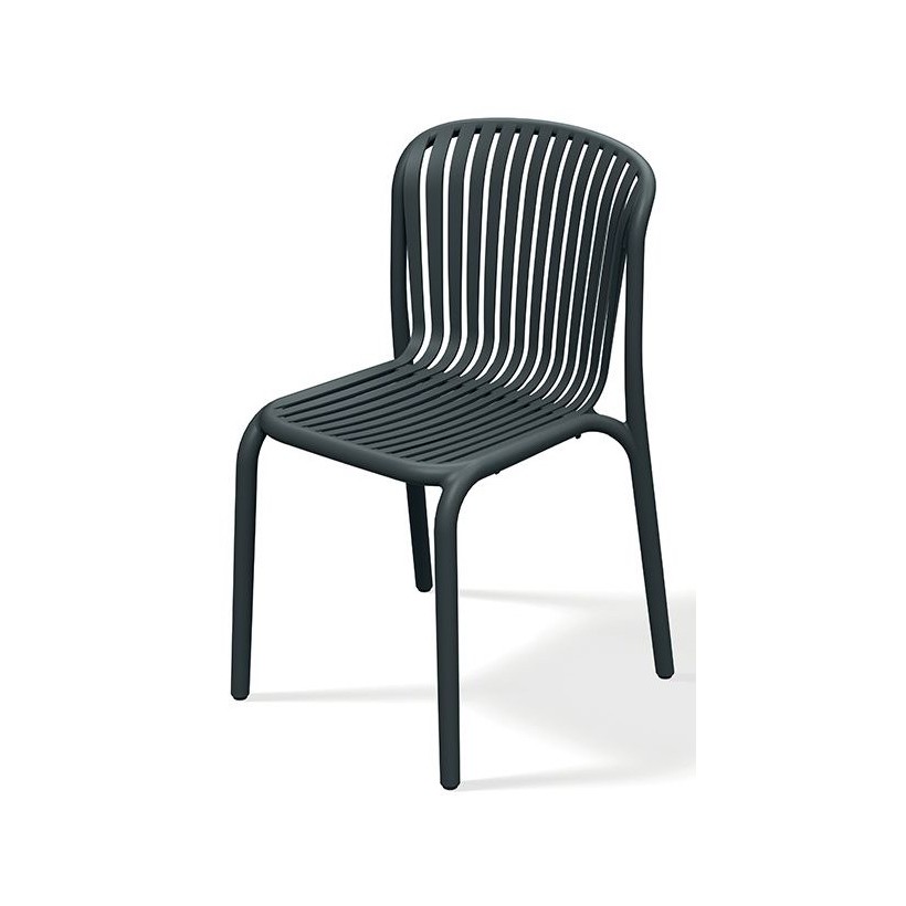 OUTDOOR CHAIR BRENE BLACK PP GLASS...