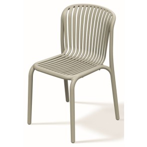 ΚΑΡΕΚΛΑ BRENE ΜΠΕΖ PP GLASS FIBER 52x53x82 ΕΞΩΤΕΡΙΚΟΥ ΧΩΡΟΥ