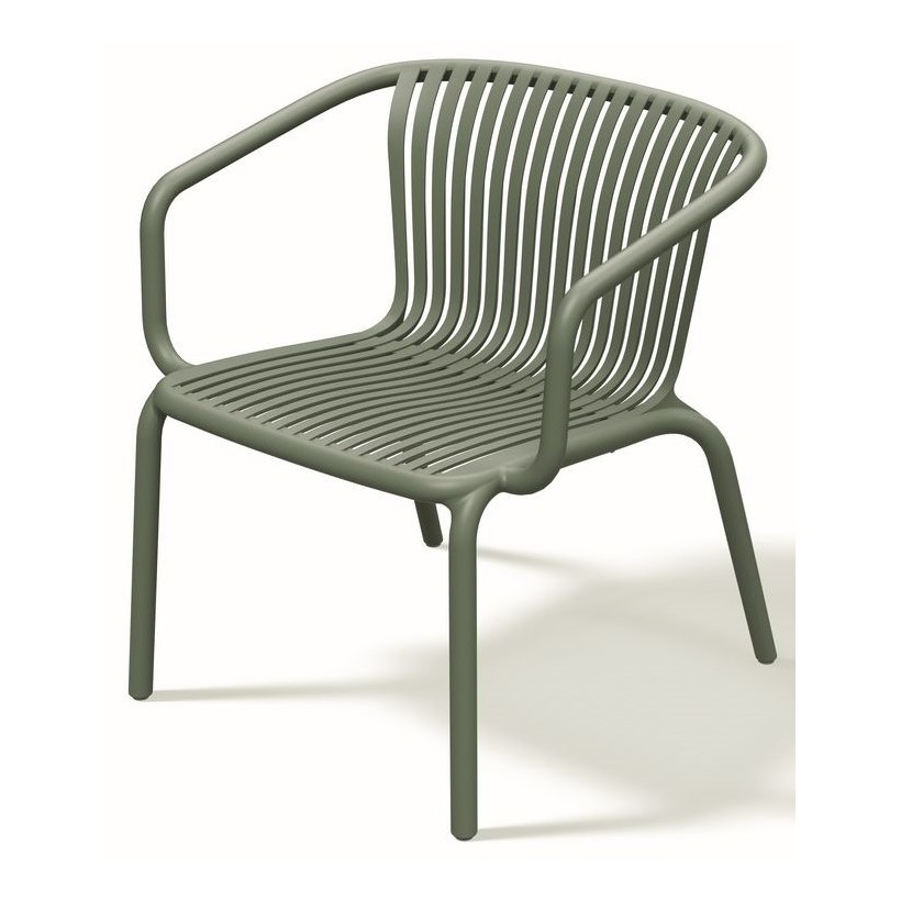 OUTDOOR ARMCHAIR BRENE GREEN PP -...