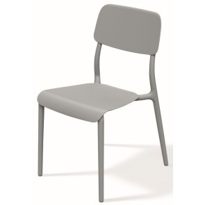 ΚΑΡΕΚΛΑ RIMO ΓΚΡΙ PP GLASS FIBER 48x55x84 ΕΞΩΤΕΡΙΚΟΥ ΧΩΡΟΥ