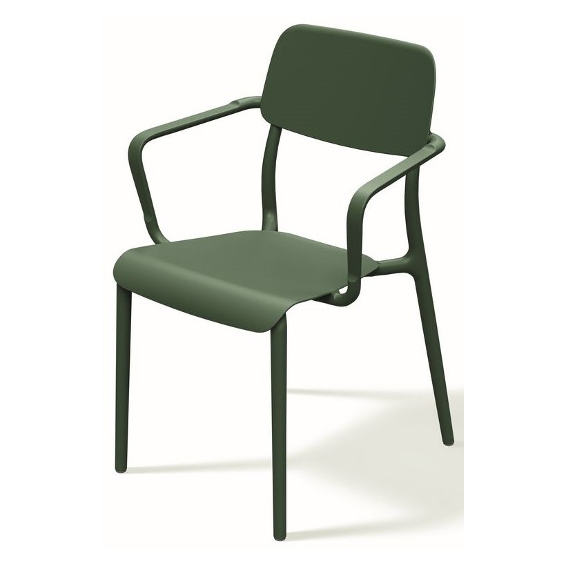 OUTDOOR CHAIR RIMO GREEN PP GLASS...