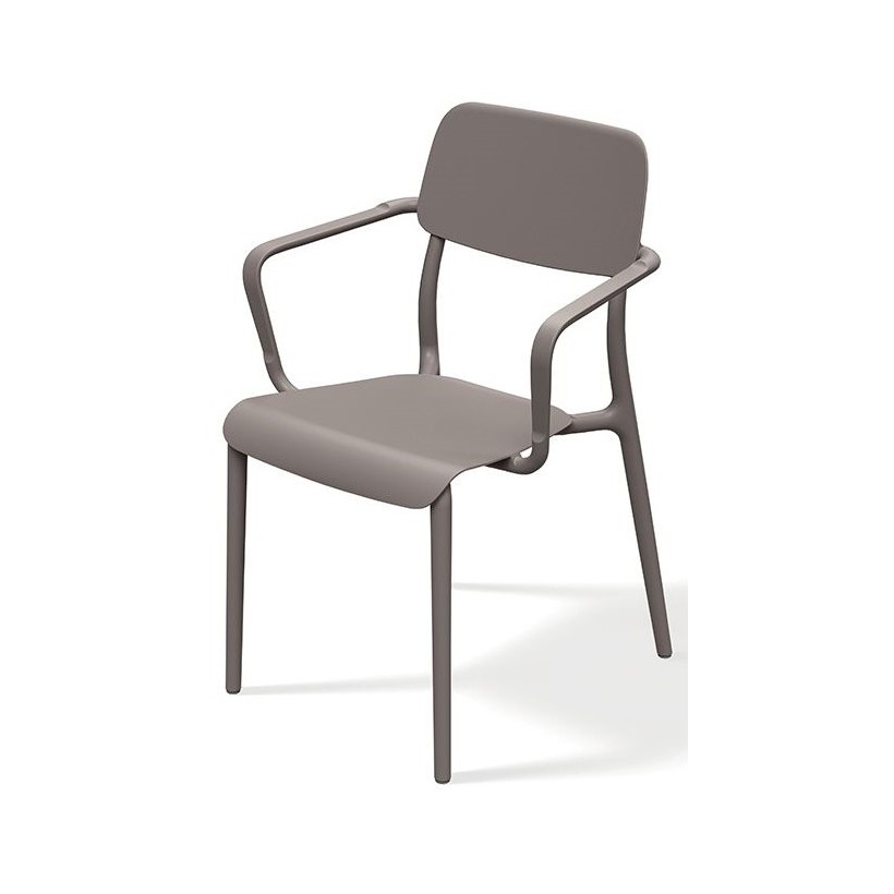 OUTDOOR CHAIR RIMO TAUPE PP GLASS...