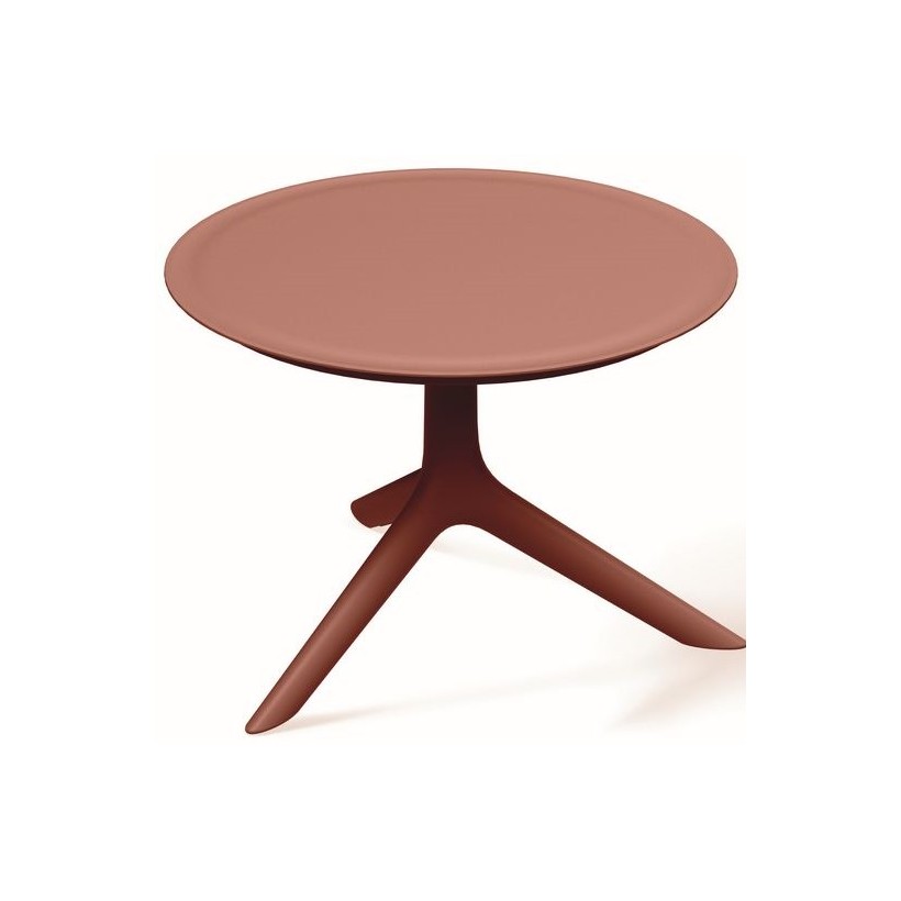 OUTDOOR COFFEE SIDE TABLE RIMO BURNT...
