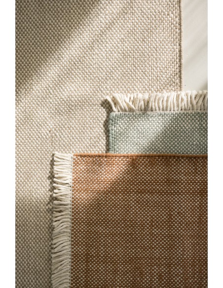 RUG VIVARAISE XENIA NATUREL 120X170 90% WOOL 10% COTTON