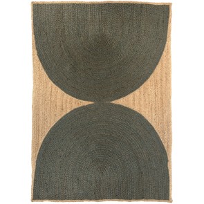 RUG VIVARAISE KOSTA OLIVE 200X290 90% JUTE 10% POLYESTER
