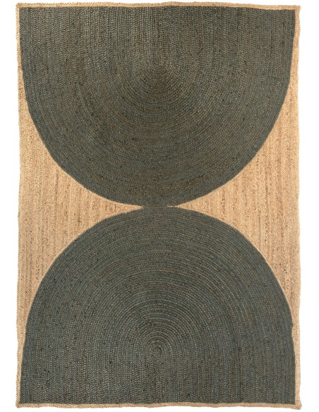 RUG VIVARAISE KOSTA OLIVE 200X290 90% JUTE 10% POLYESTER