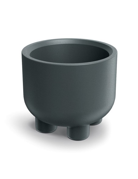 ΠΛΑΣΤΙΚΗ ΓΛΑΣΤΡΑ ETHICK MOLTA FOOT D60xH50 GRAPHITE