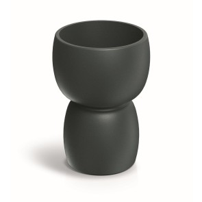 ΓΛΑΣΤΡΑ DUALA SLIM D30x54 GRAPHITE POLYETHYLENE
