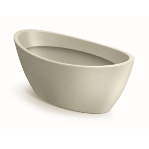 ΓΛΑΣΤΡΑ ARIA 40xH20 SAND OVAL POLYETHYLENE
