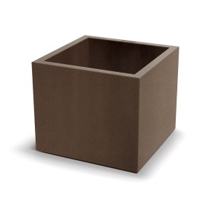 ΓΛΑΣΤΡΑ CUBLA CORTEN STEEL 48Χ47ΧH40 POLYETHYLENE
