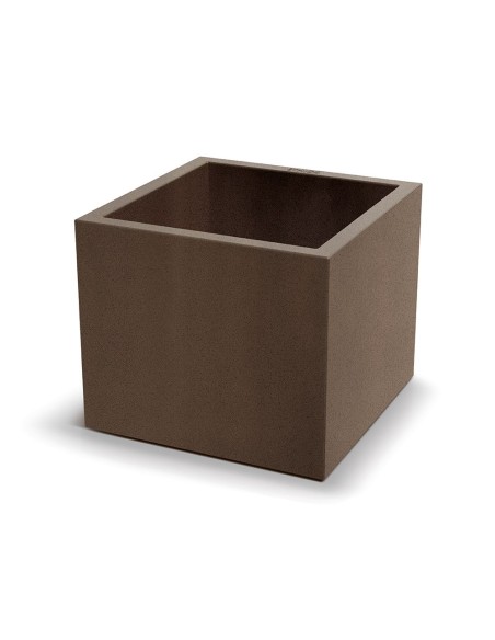 ΓΛΑΣΤΡΑ CUBLA CORTEN STEEL 48Χ47ΧH40 POLYETHYLENE