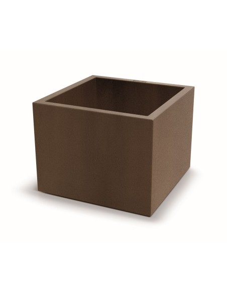ΓΛΑΣΤΡΑ CUBLA CORTEN STEEL 60Χ58ΧH45 POLYETHYLENE