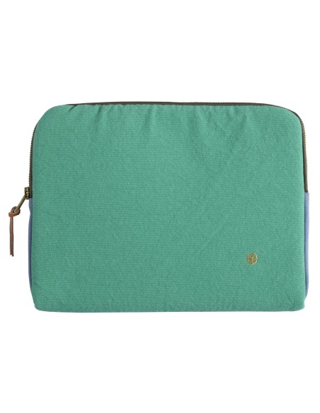 TABLET CASE TRICOLO DETOX BLUETIFUL 26X19 ORGANIC COTTON