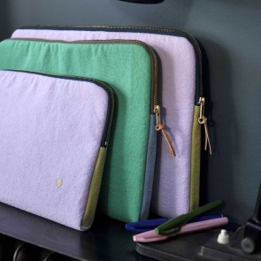 TABLET CASE TRICOLO DETOX BLUETIFUL 26X19 ORGANIC COTTON 2