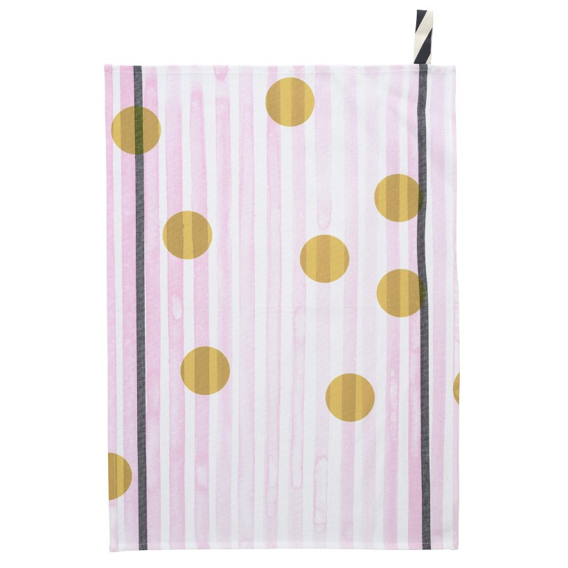KITCHEN TOWEL LA CERISE RAYE CITRON...