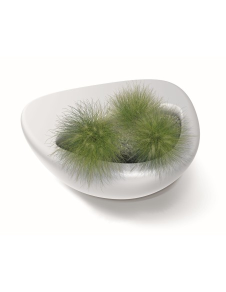 GARDEN POT BLUMIO WHITE TBL120 Η38