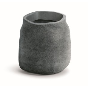 GARDEN POT BOGE CONCRETE GRAY D40 H47 POLYETHYLENE