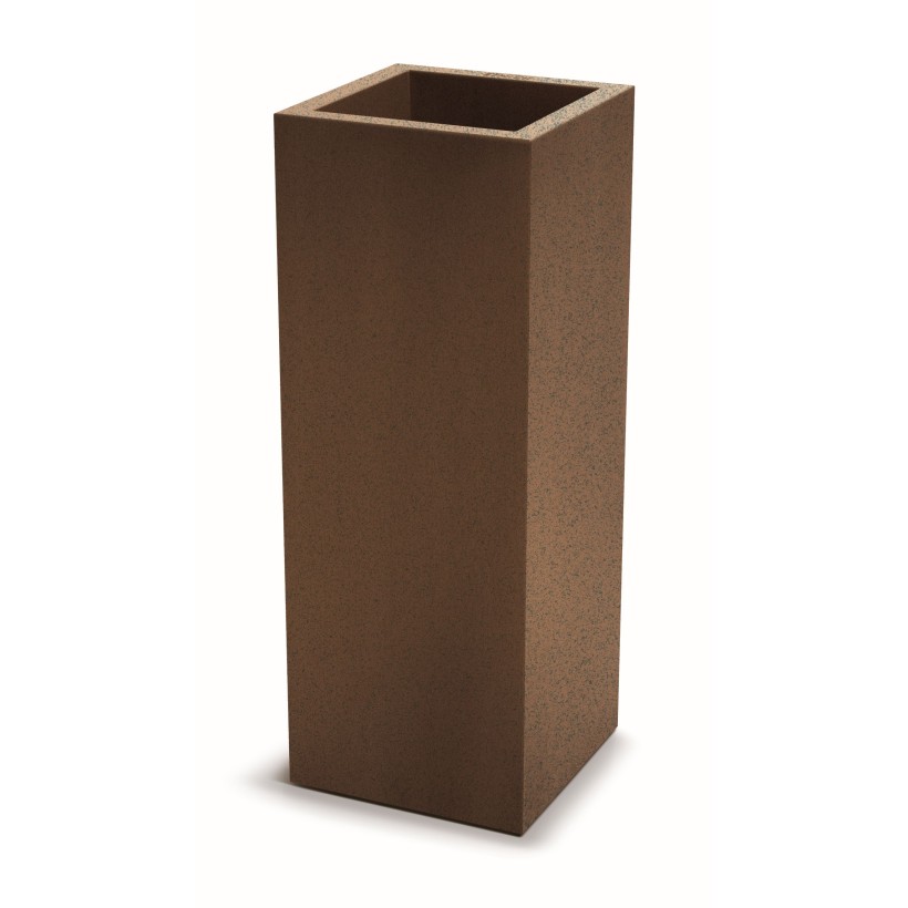 GARDEN POT CUBLA SLIM RUST 30Χ29ΧH78...
