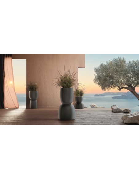 ΓΛΑΣΤΡΑ DUALA D60xH68 TINY GRANITE POLYETHYLENE
