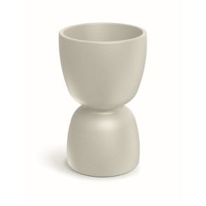 GARDEN POT DUALA D40xH61 SAND POLYETHYLENE