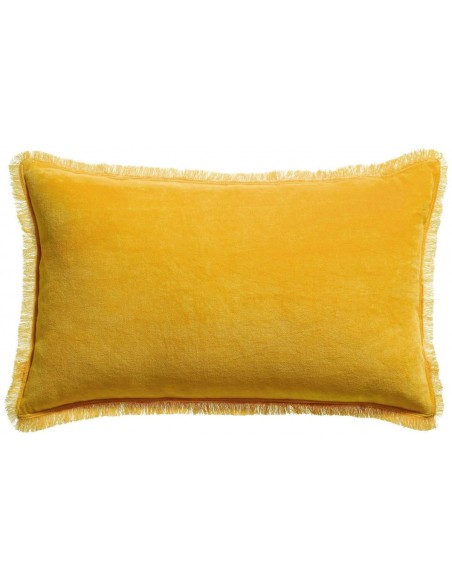 CUSHION VIVARAISE FARA CURRY 30×50 100% VELVET COTTON