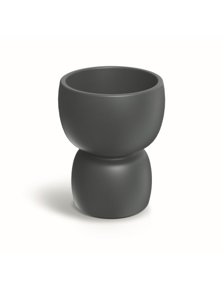 ΓΛΑΣΤΡΑ DUALA D40xH48 CONCRETE GRAY POLYETHYLENE
