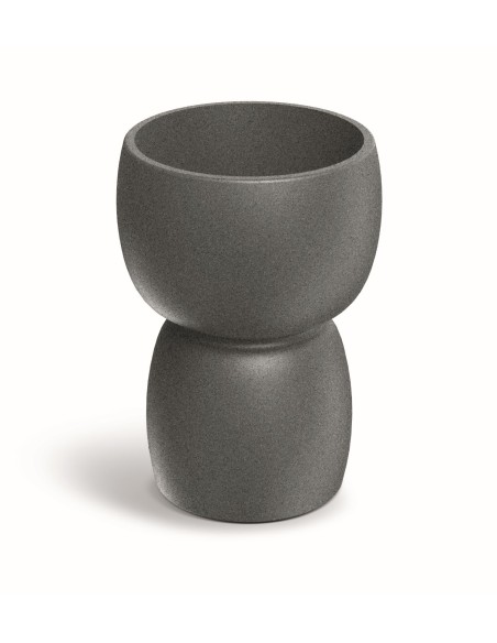 GARDEN POT DUALA D30xH41 GRANITE POLYETHYLENE