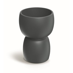 ΓΛΑΣΤΡΑ DUALA D30xH41 CONCRETE GRAY POLYETHYLENE