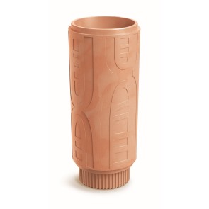 GARDEN POT FOLKA HIGH D40 H90 TERRACOTTA POLYETHYLENE