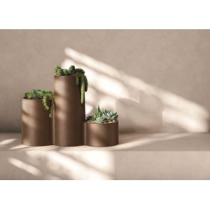 ΓΛΑΣΤΡΑ TUBLA TRIO 80xH56 CORTEN STEEL POLYETHYLENE 2