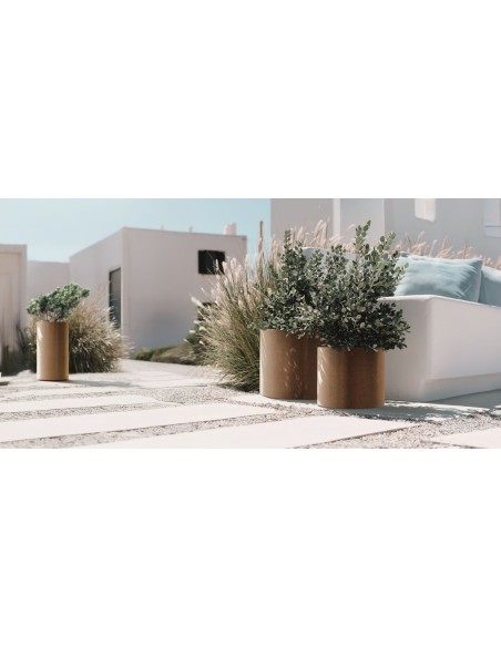ΓΛΑΣΤΡΑ TUBLA 60xH45 RUST POLYETHYLENE