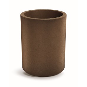GARDEN POT TUBLA 48xH60 RUST POLYETHYLENE
