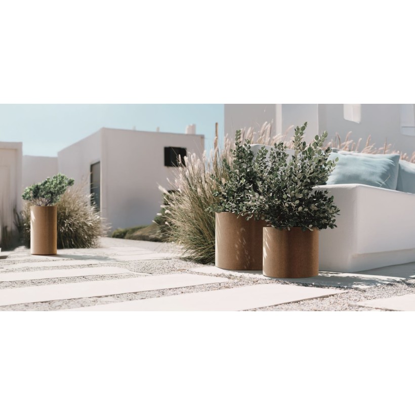 GARDEN POT TUBLA 48xH60 RUST...