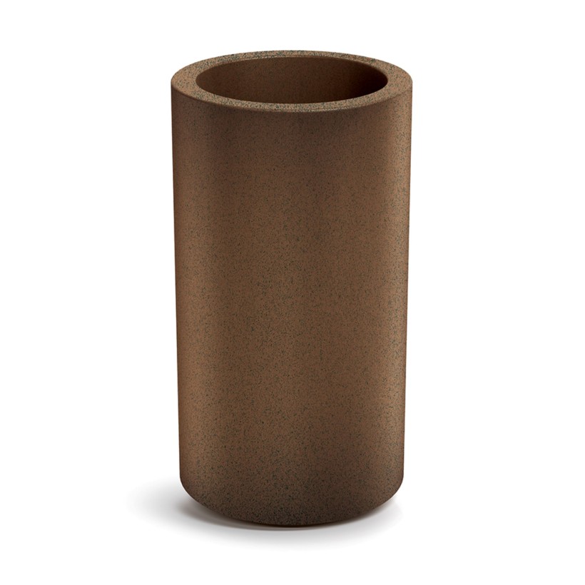 GARDEN POT TUBLA 30xH53 RUST...