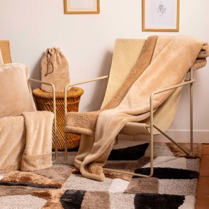 ΚΟΥΒΕΡΤΑ VIVARAISE MICHKA MUSCADE 220×240 100% MICROFIBRE 2