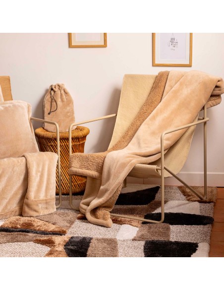 ΚΟΥΒΕΡΤΑ VIVARAISE MICHKA MUSCADE 220×240 100% MICROFIBRE