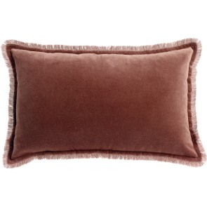 ΜΑΞΙΛΑΡΙ VIVARAISE FARA CAFE 40×65 100% ΒΑΜΒΑΚΕΡΟ ΒΕΛΟΥΔΟ