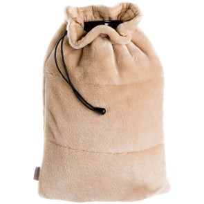 HOT WATER BOTTLE TENDER MUSCADE 23X33 100% POLYESTER
