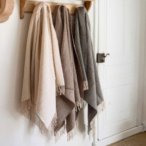 THROW VIVARAISE VITTORIA OMBRE 130X180 20%WOOL 50%ACRYLIC... 2