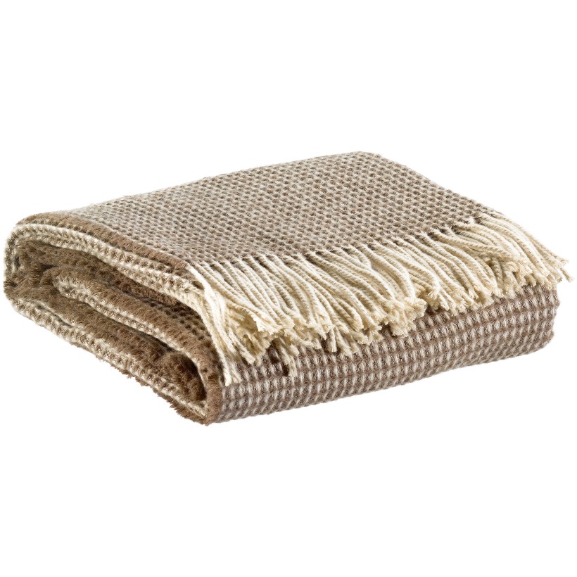 THROW VIVARAISE VITTORIA CAFE 130X180...